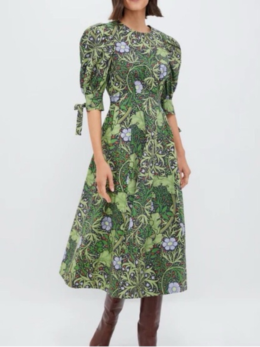 Hyacinth House | Tuckernuck Green Ivy Dress size Large